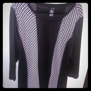Black & White Tunic 2XL